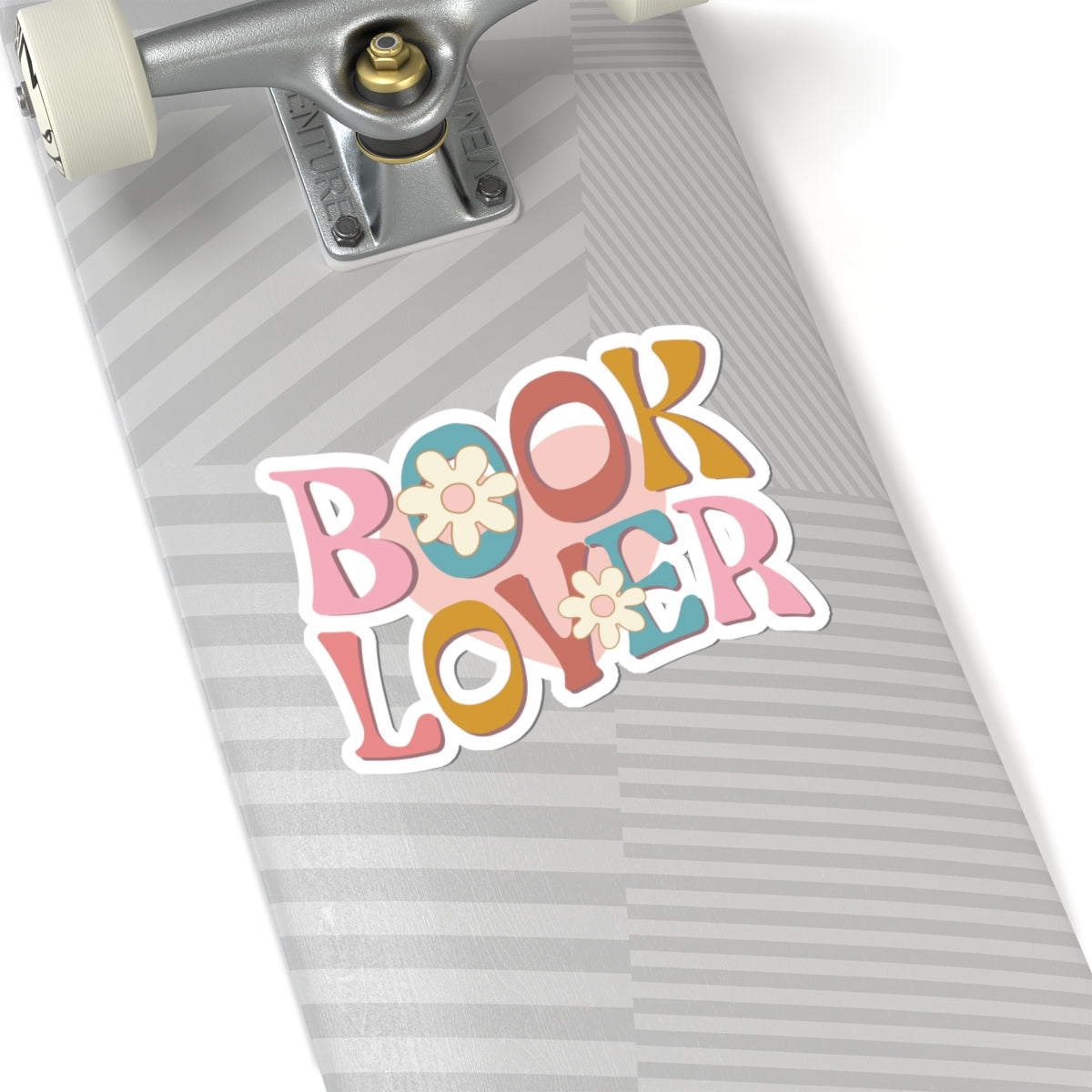 Groovy Book Lover Kiss-Cut Stickers
