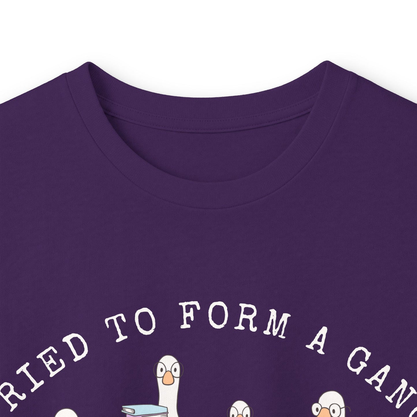 Long Sleeve Tee — "Tried to Form a Gang but It Turned Into a Book Club"