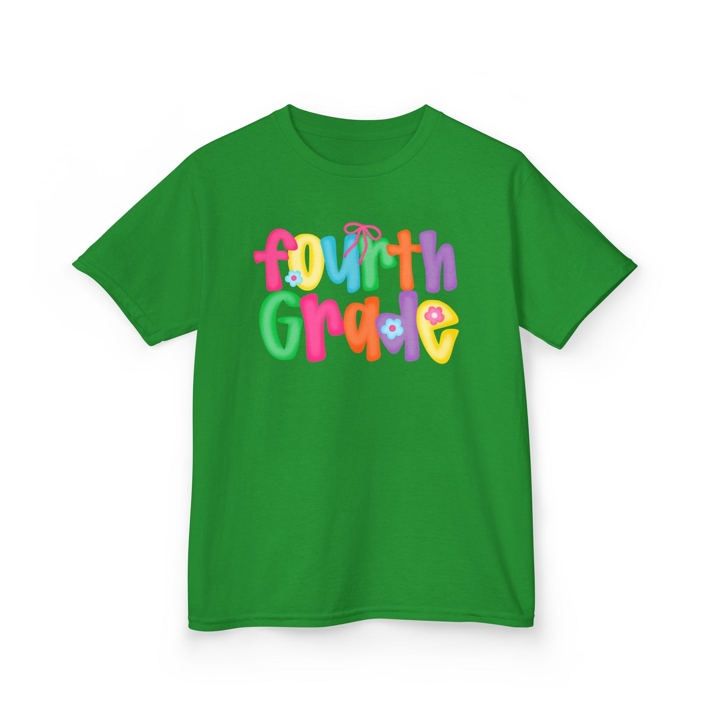Back to School Fourth Grade Kids Tee