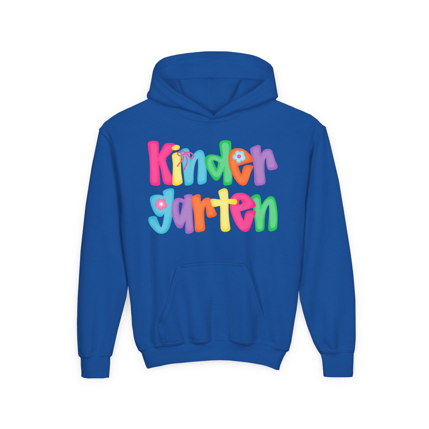 Colorful Kindergarten Youth Hoodie