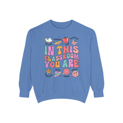 Positive Affirmations Teacher Sweatshirt