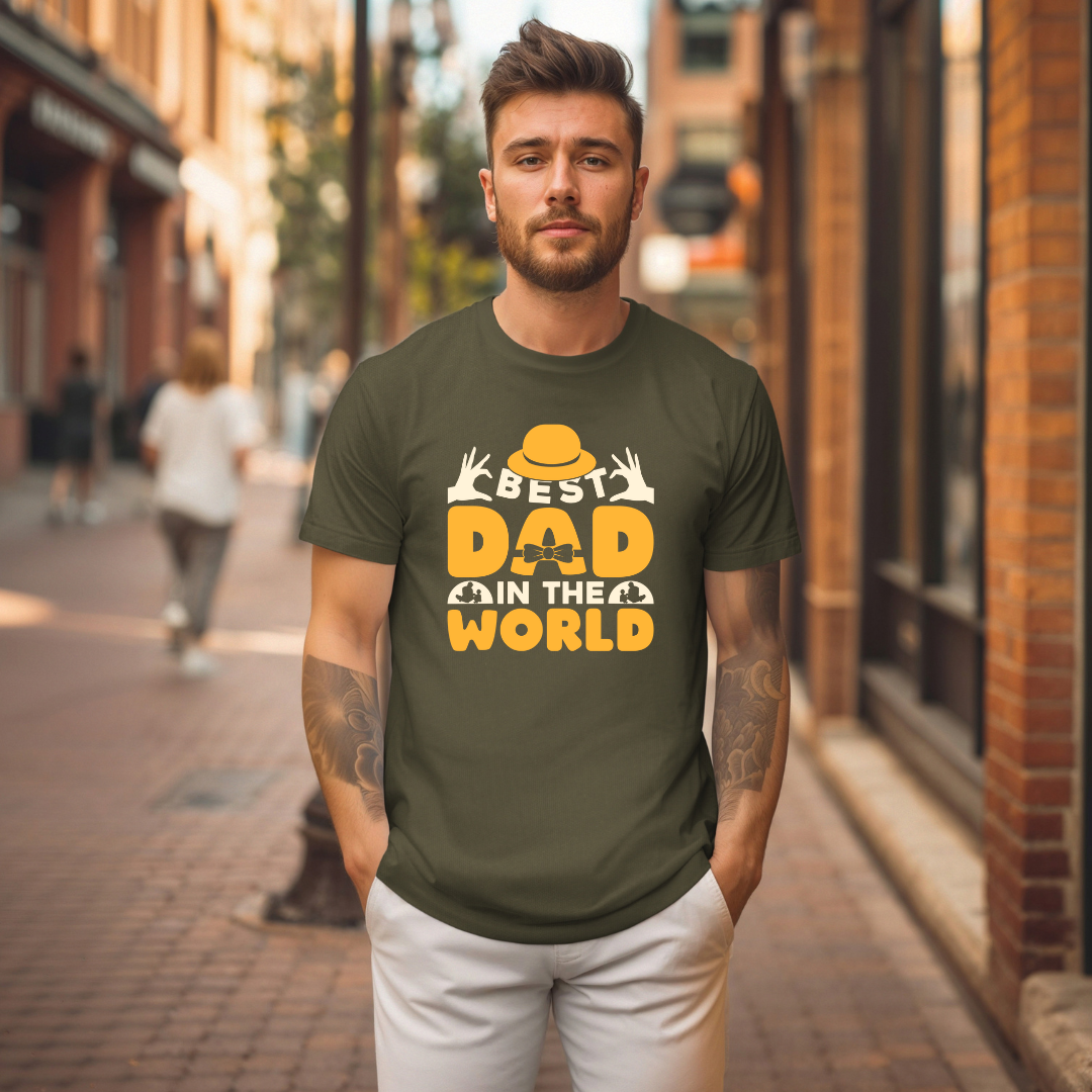 Best Dad in the World Soft T-Shirt