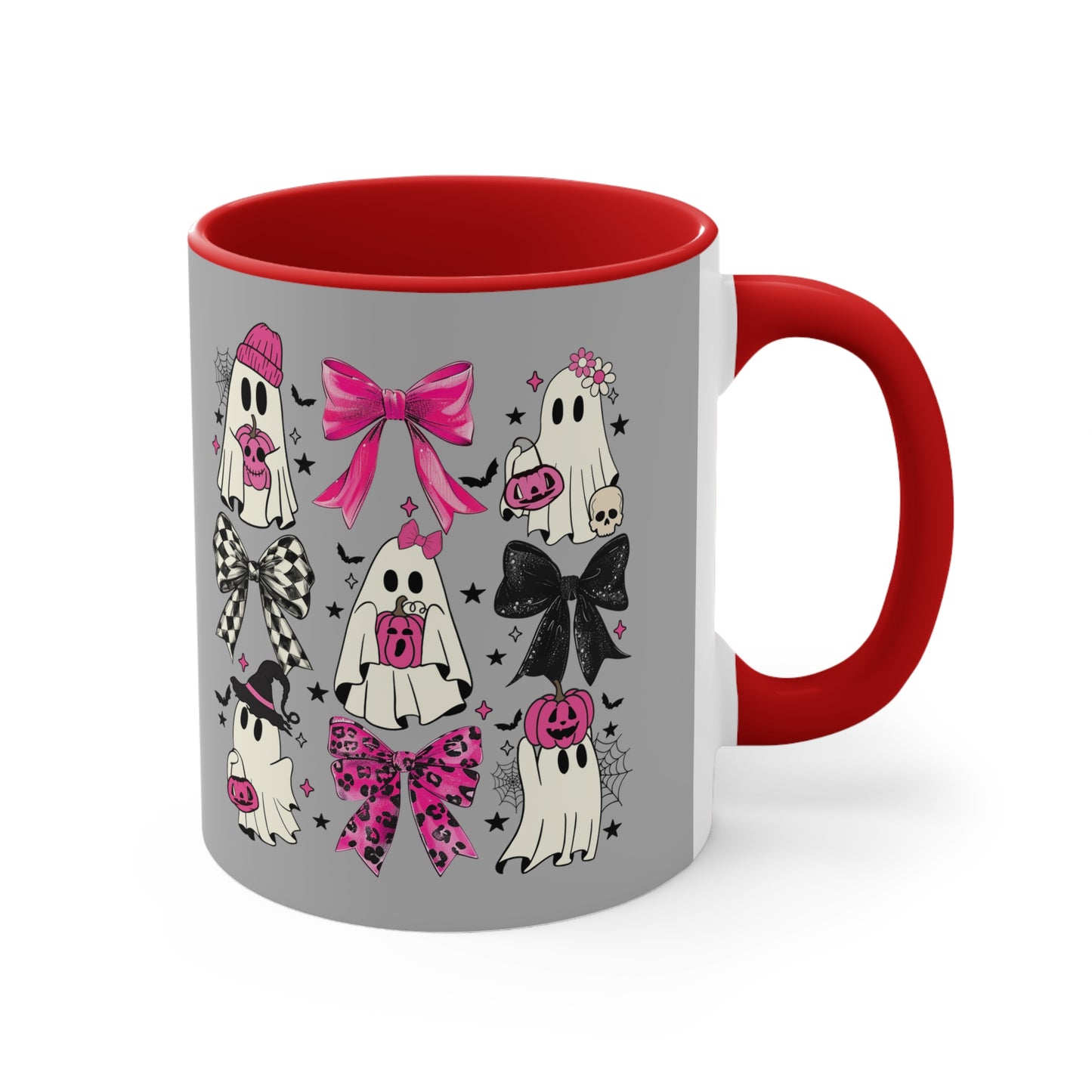 Cute Halloween Coquette Ghost Mug