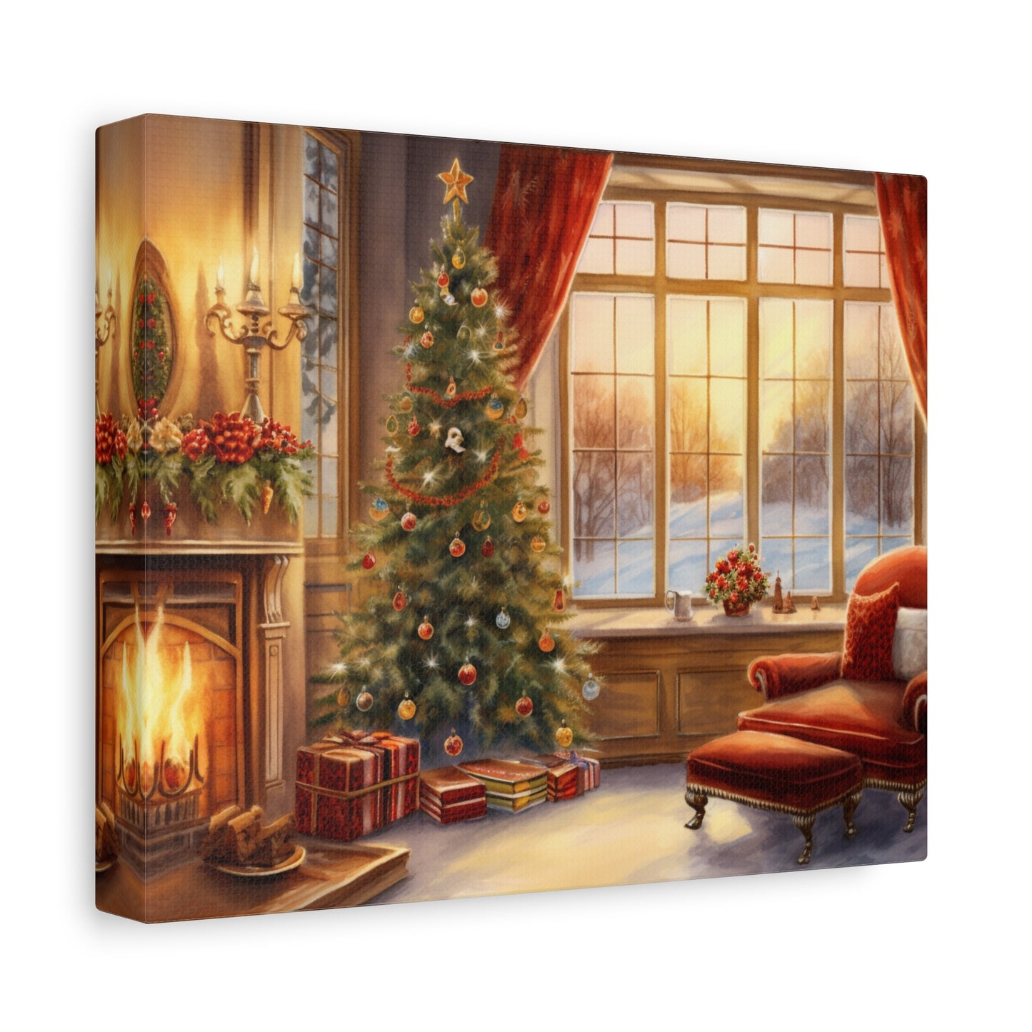 Home for the Holidays Canvas