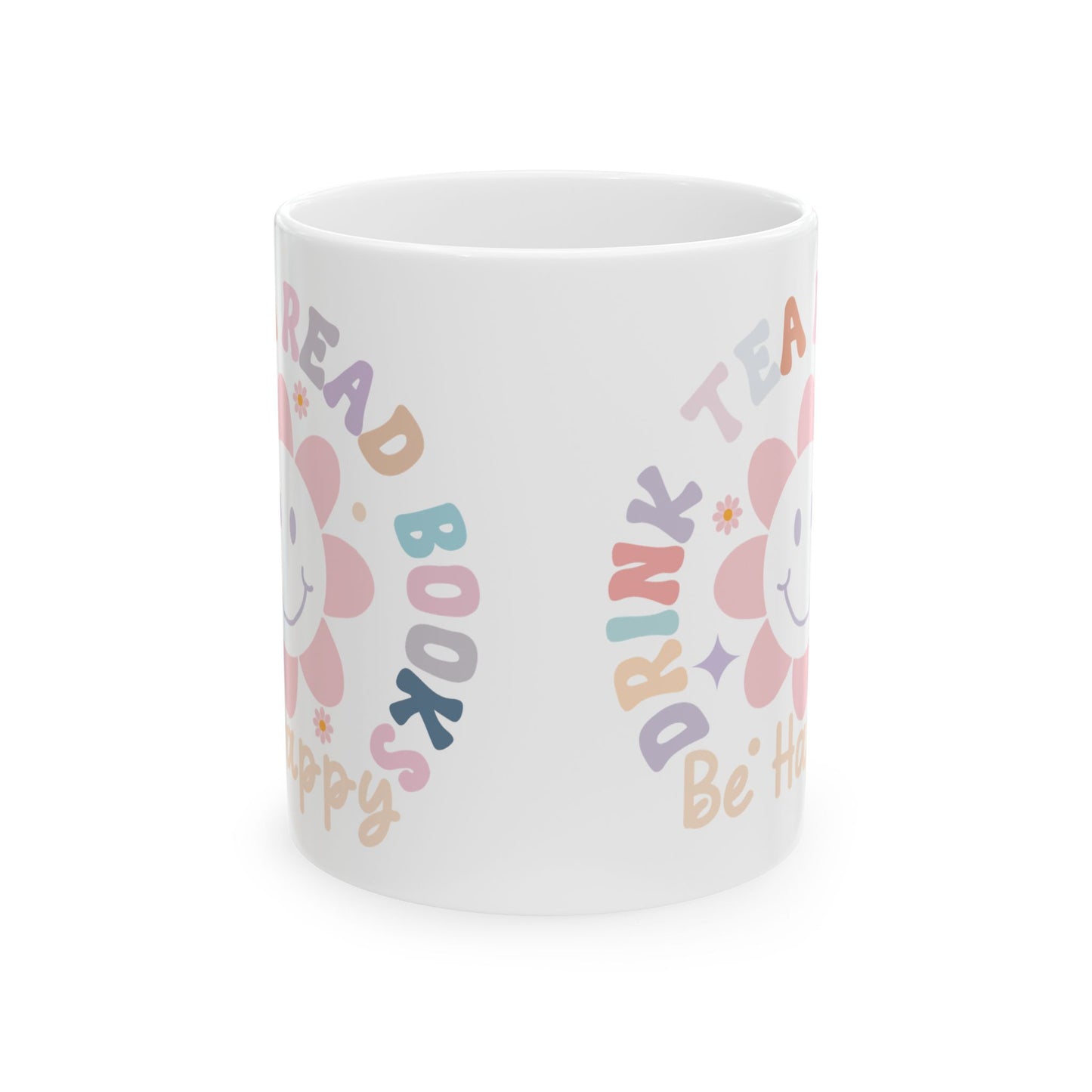 Happy Reading Tea Ceramic Mug