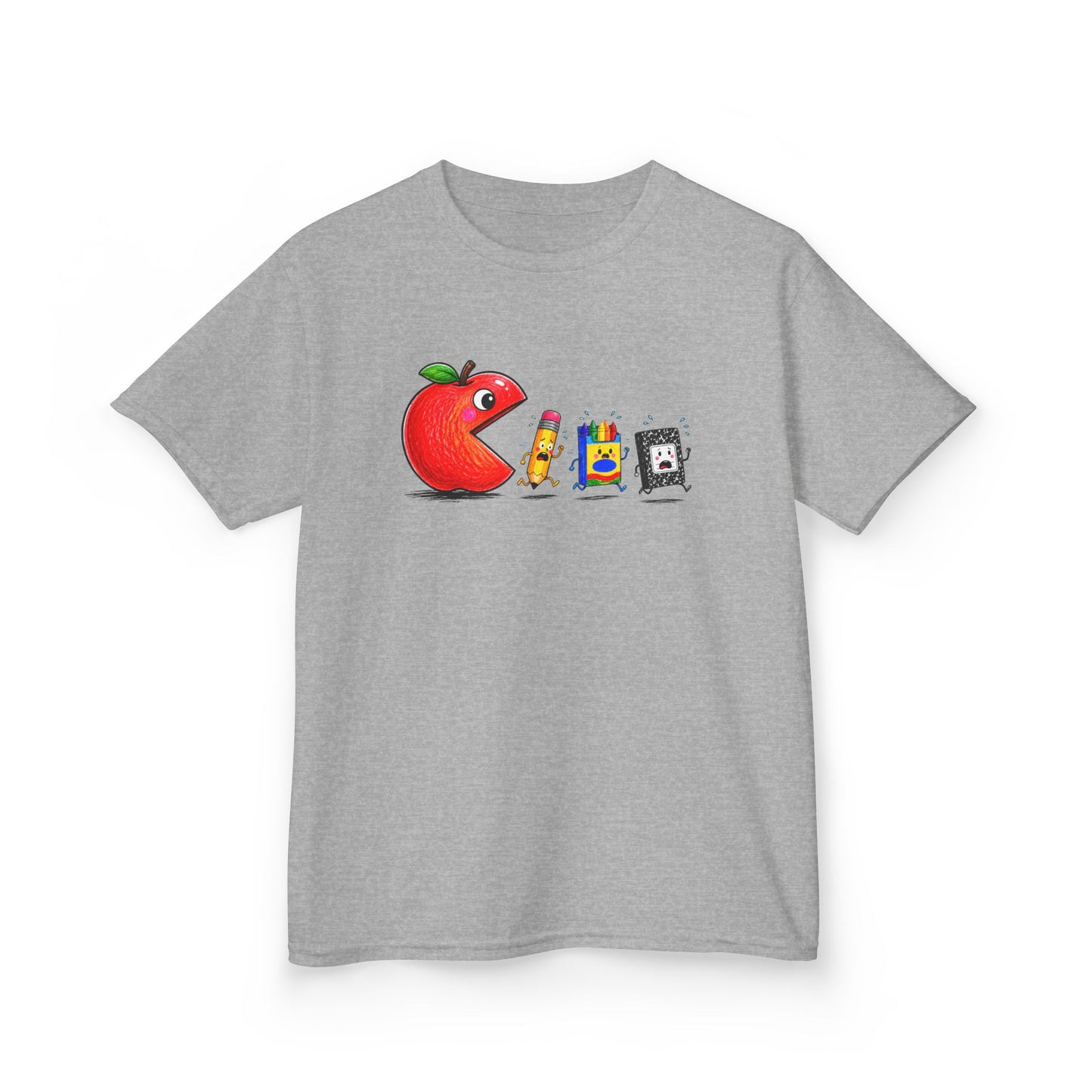Kids Pac Man Back to School Tee