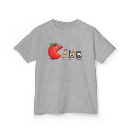 Kids Pac Man Back to School Tee