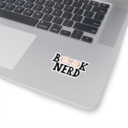 Book Nerd Kiss-Cut Stickers