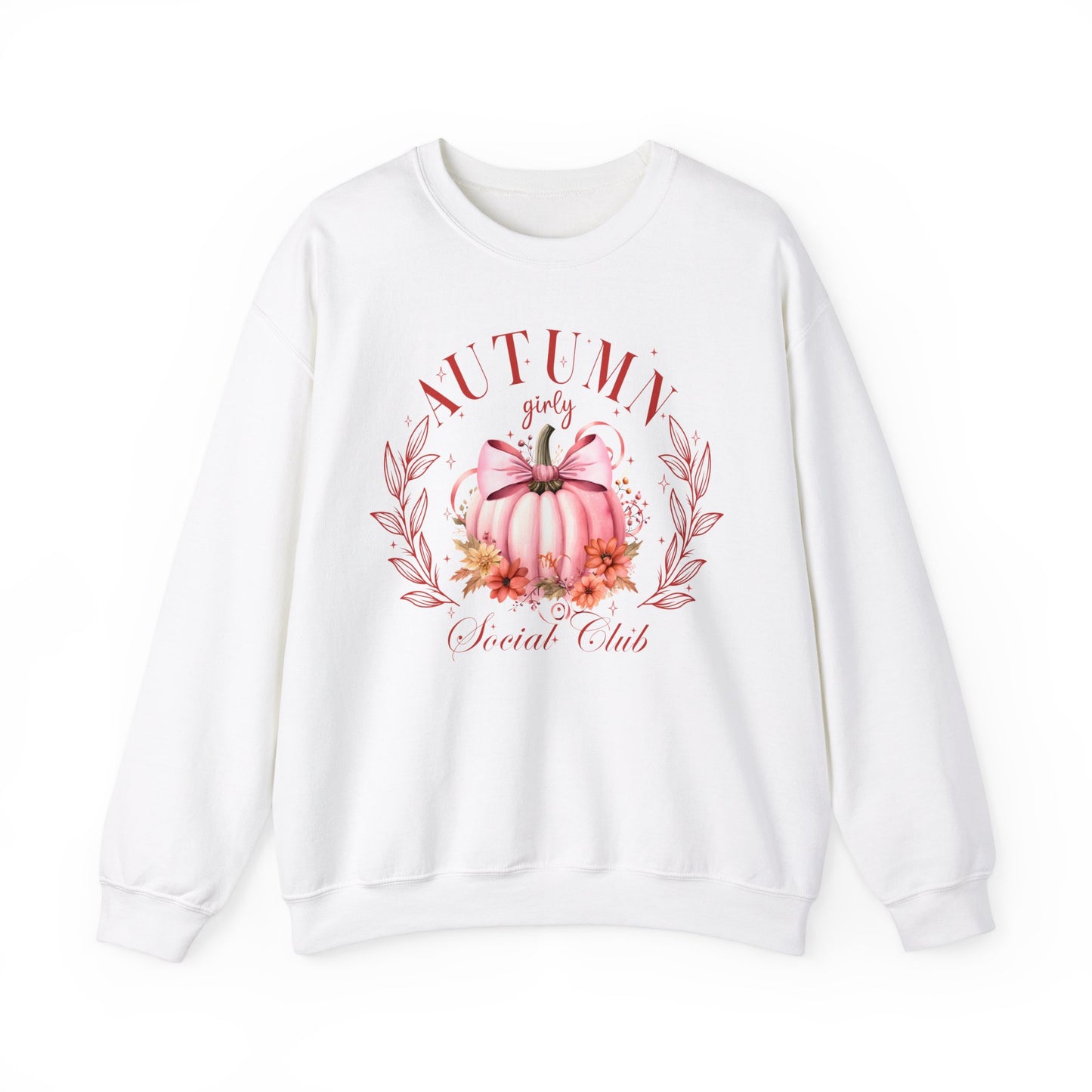 Autumn Girly Social Club Unisex Heavy Blend™ Crewneck Sweatshirt