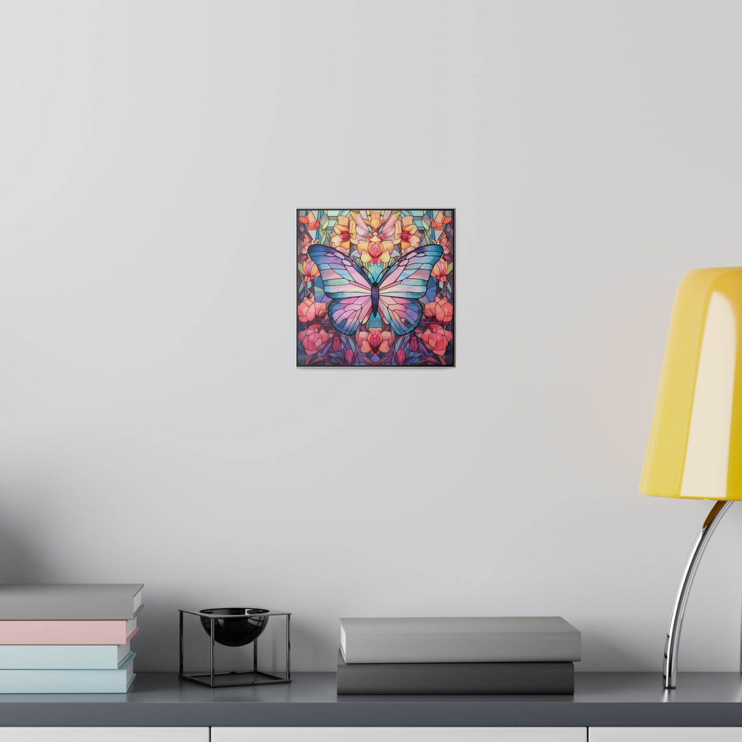 Butterfly Wall Art Matte Canvas