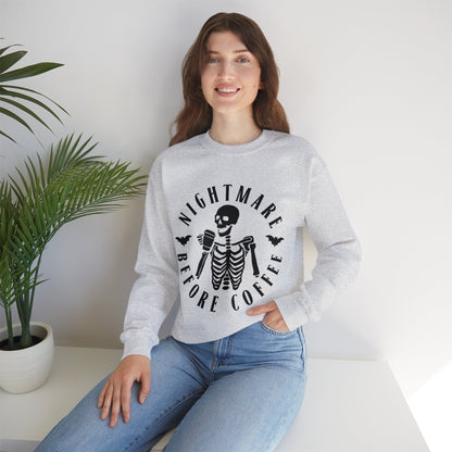 Nightmare Before Coffee Halloween Sweatshirt