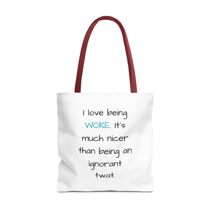 Woke Rainbow Tote Bag