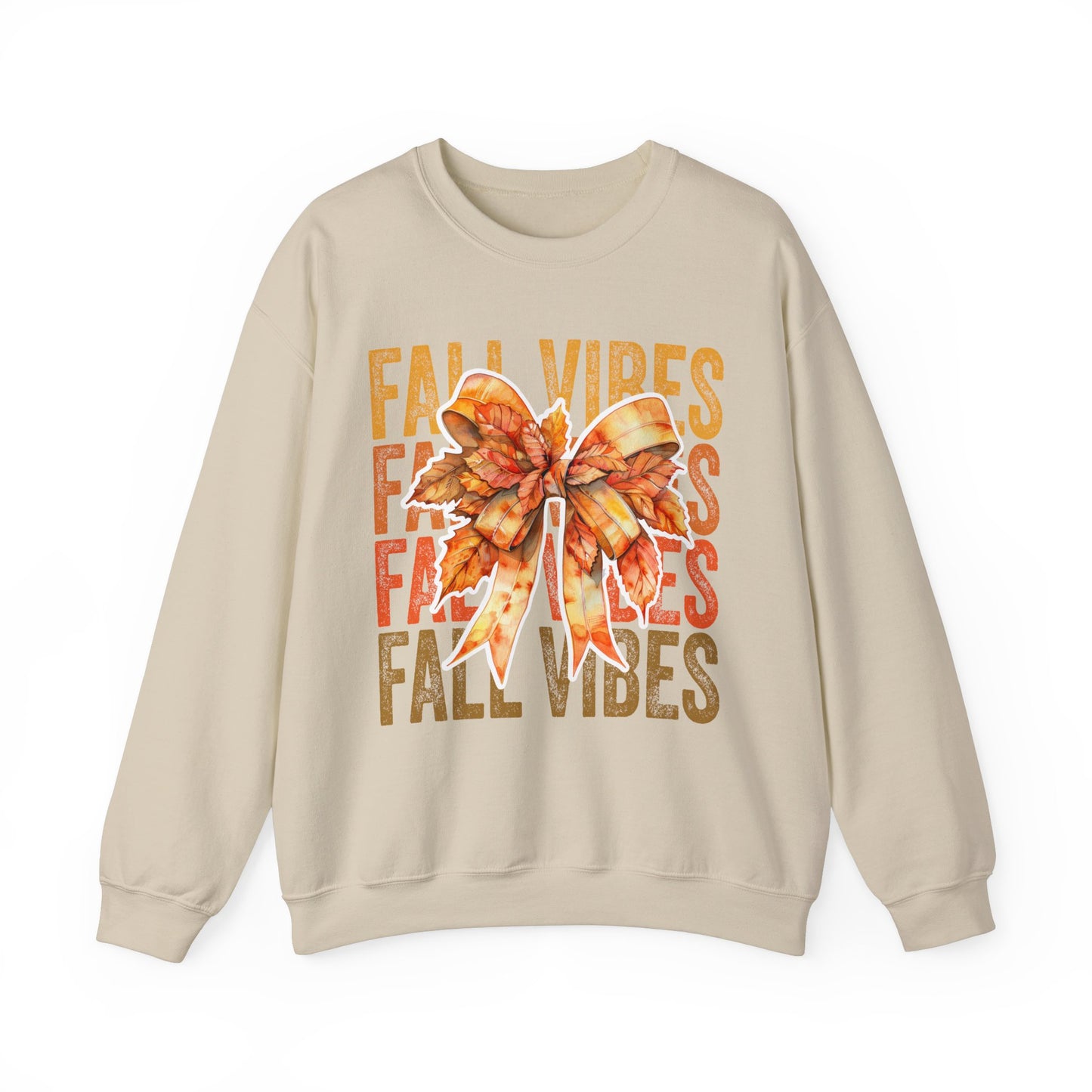 Fall Vibes Coquette Bow Sweatshirt