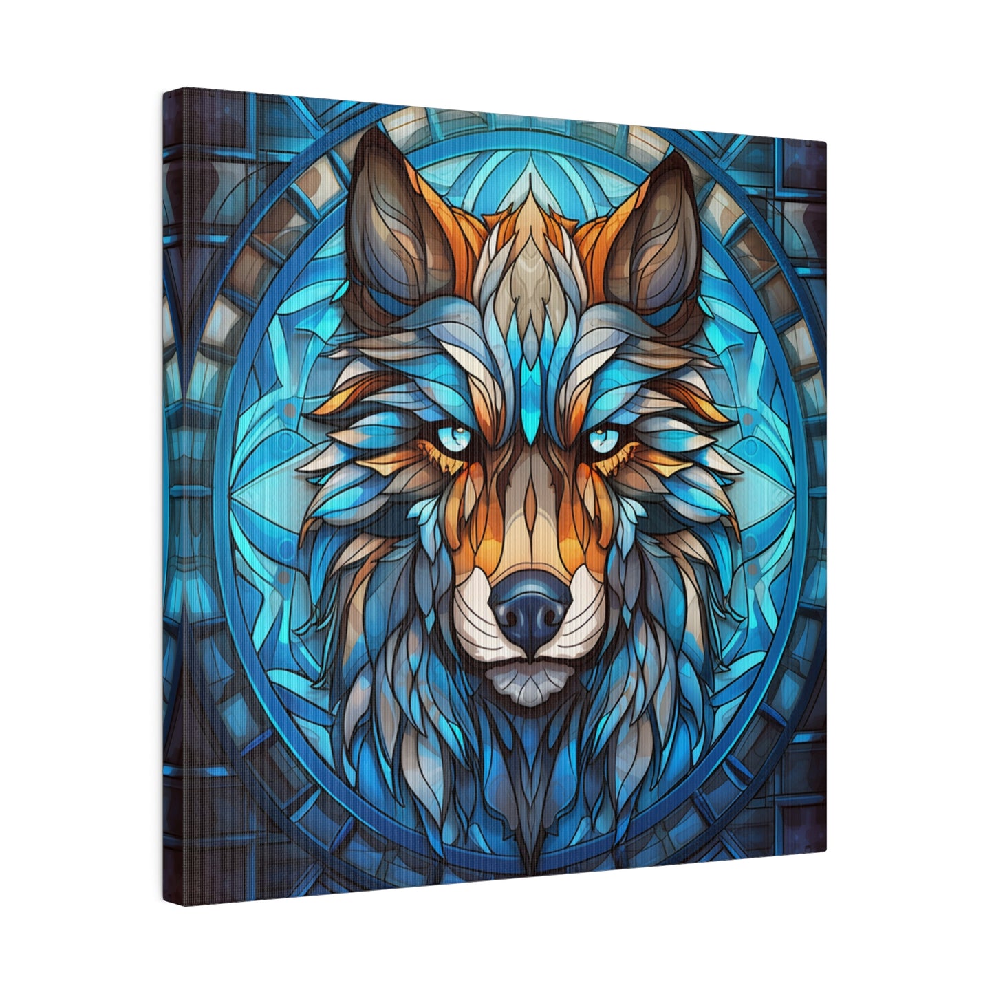 Wolf Wall Art Matte Canvas