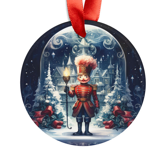 Nutcracker Acrylic Ornament