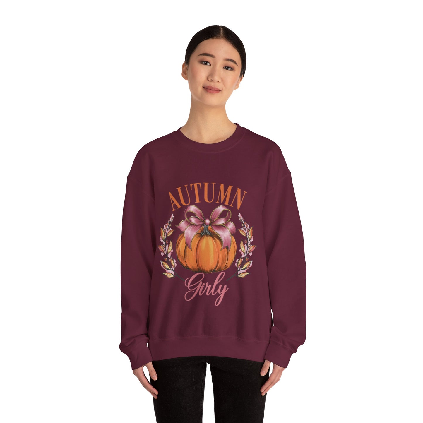 Autumn Girly Fall Halloween Sweatshirt