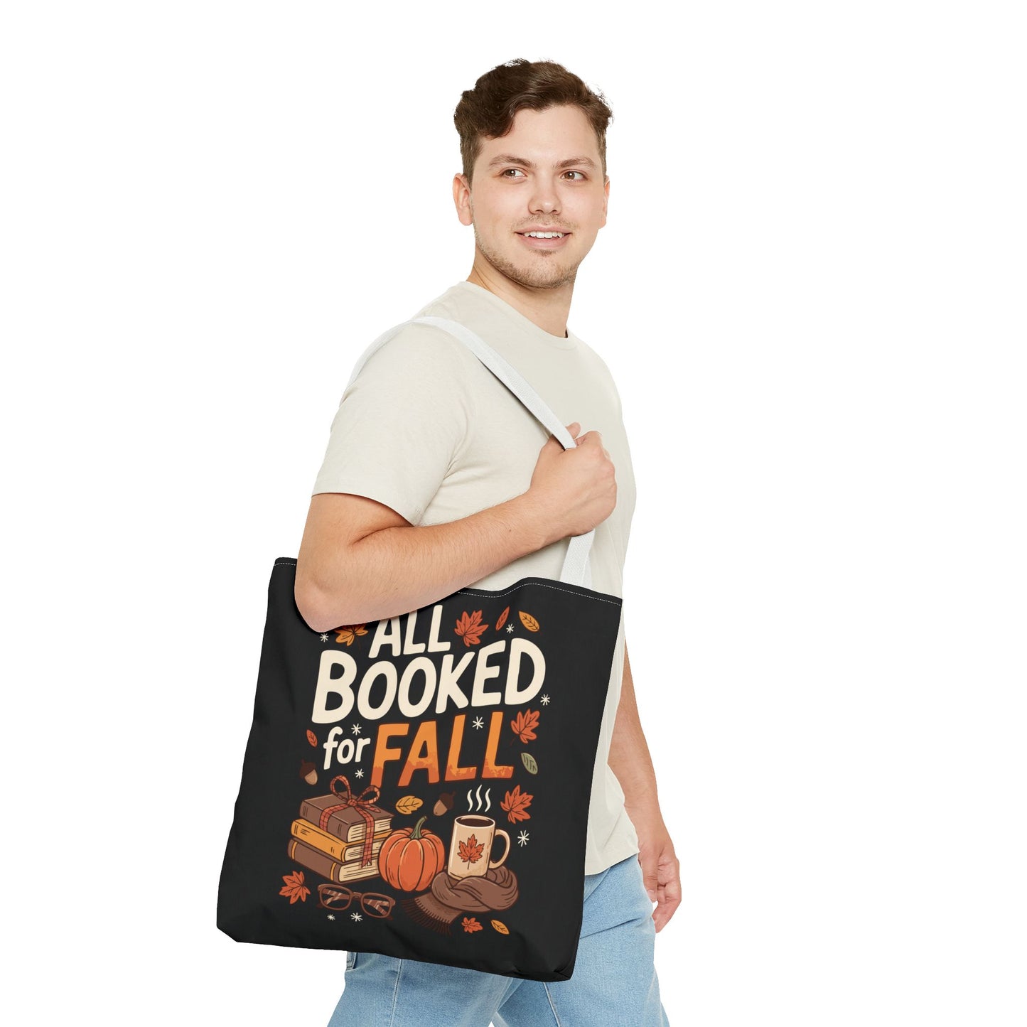 All Booked for Fall Tote Bag