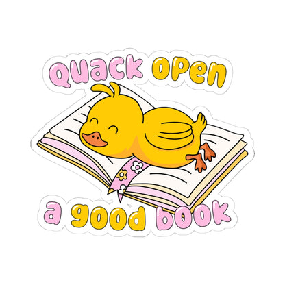 Cute Book Themed Kiss-Cut Stickers