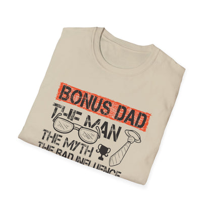 Funny Bonus Dad Soft T-Shirt