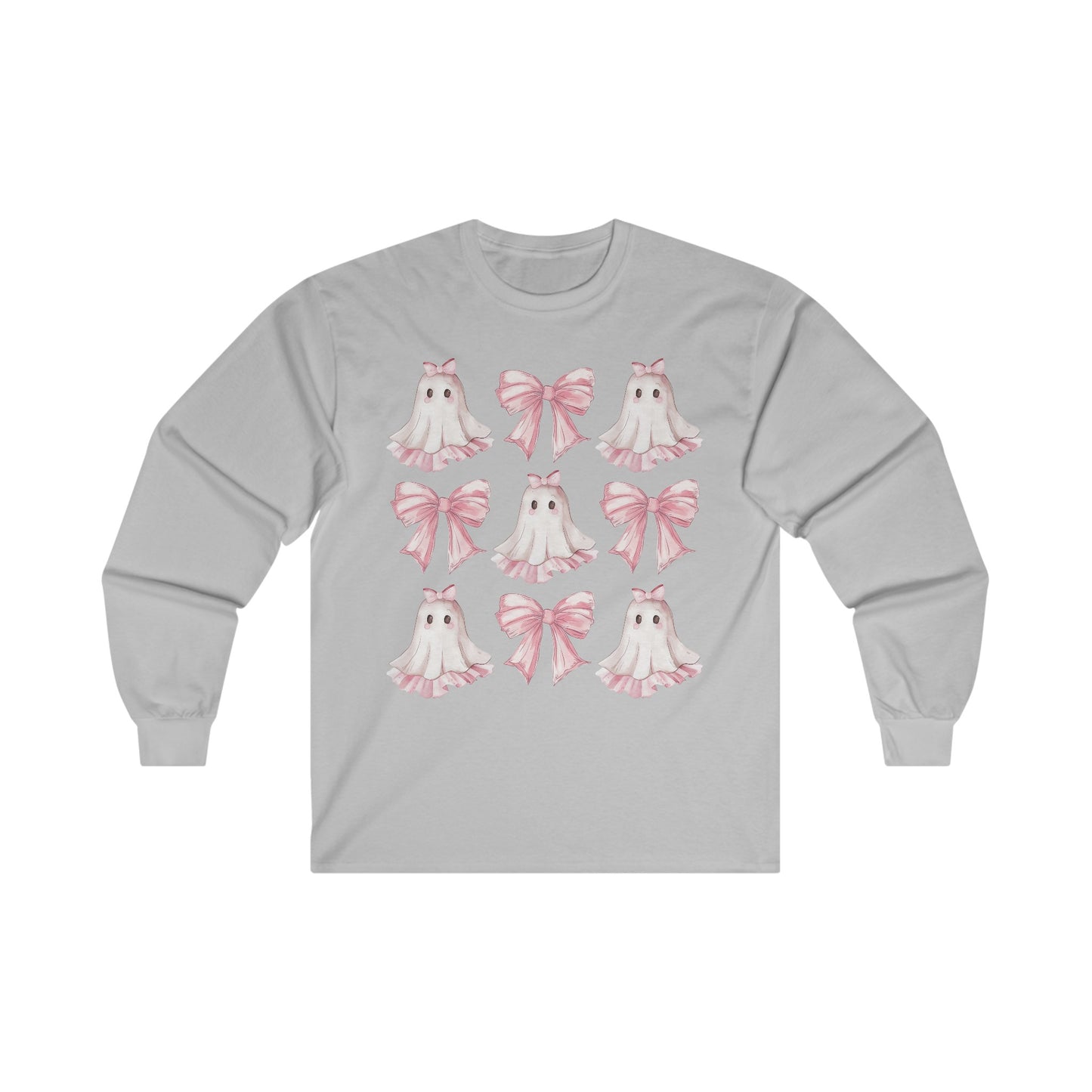 Adorable Ghost Coquette Long Sleeve Tee