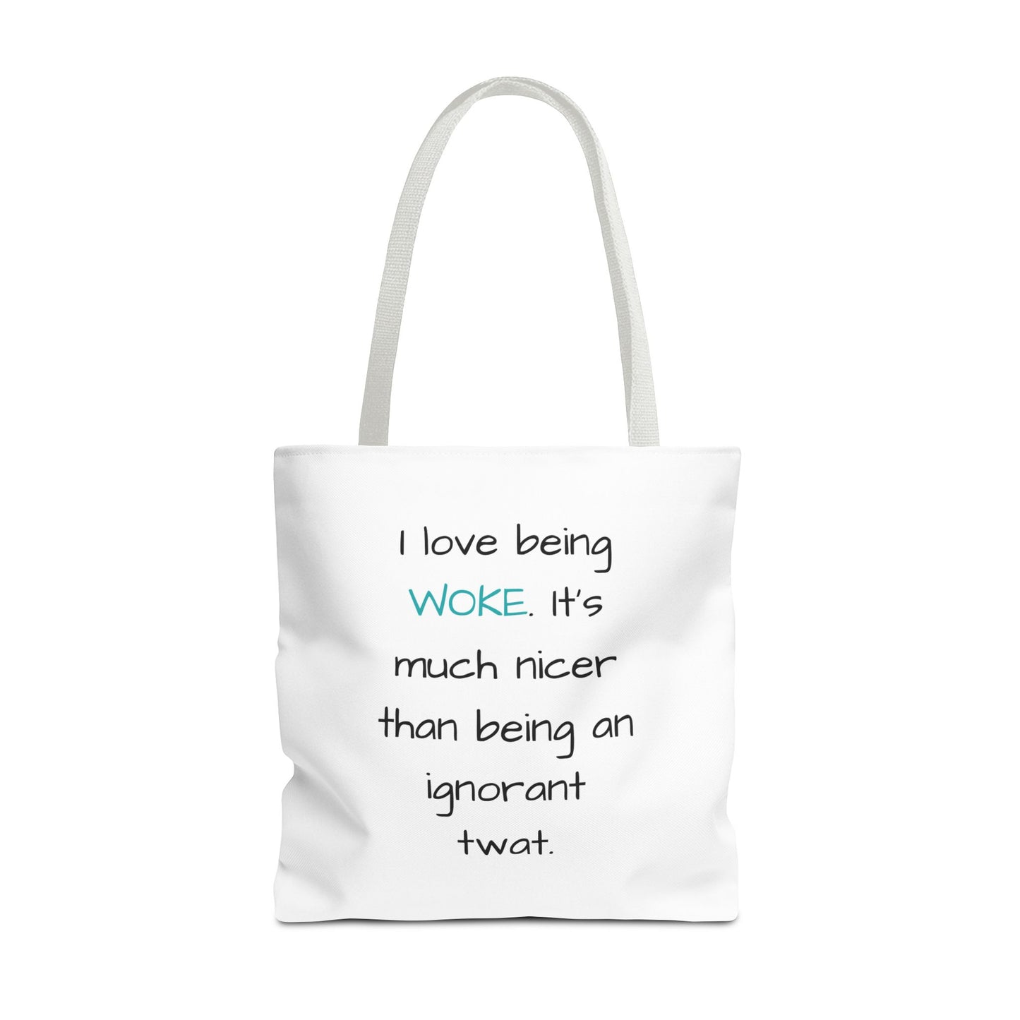 Woke Rainbow Tote Bag