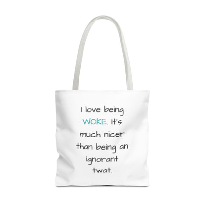 Woke Rainbow Tote Bag