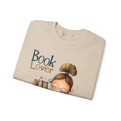 Book Lover Crewneck Sweatshirt