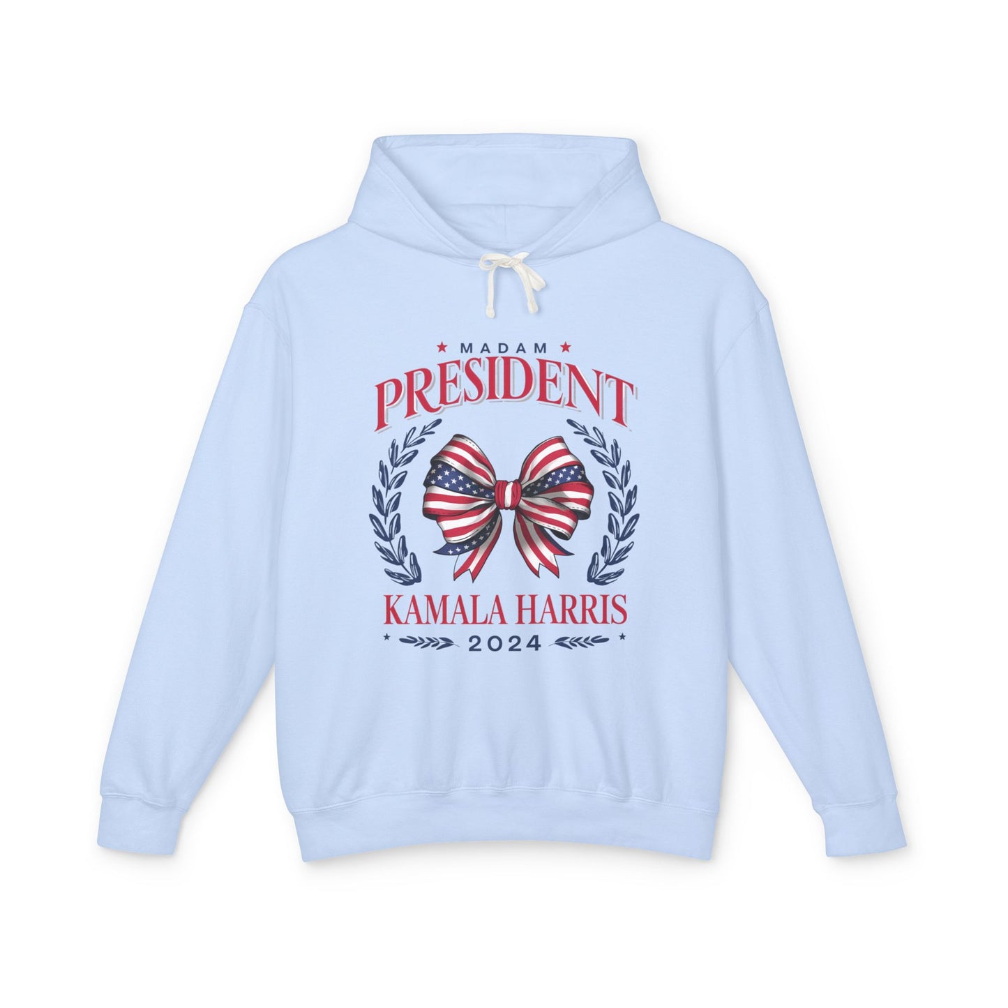 Coquette Kamala Harris for President Lightweight Hoodie