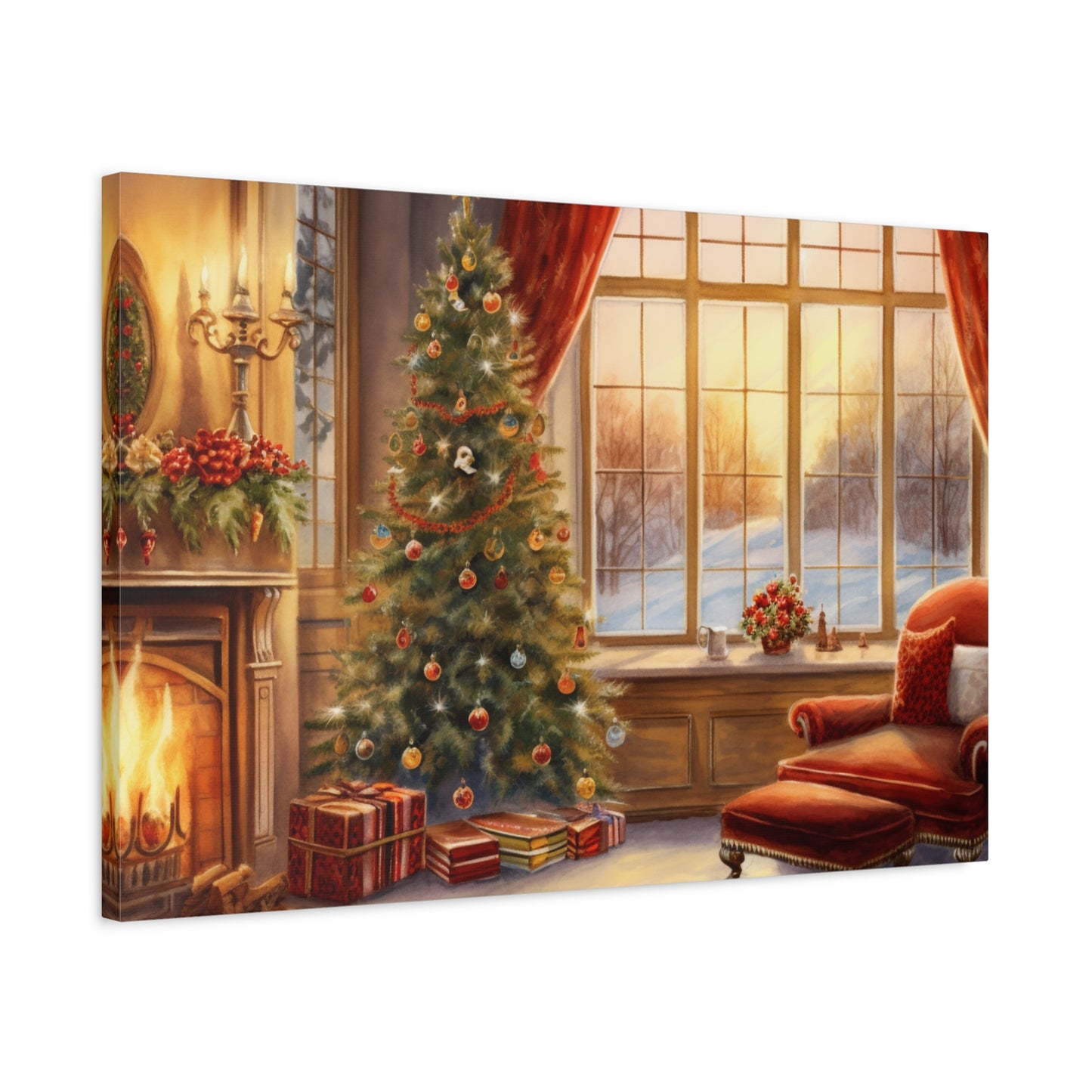 Home for the Holidays Canvas