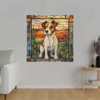 Jack Russell Wall Art Matte Canvas