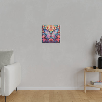 Butterfly Wall Art Matte Canvas