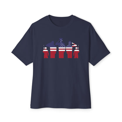 4th of July Military Salute Tee