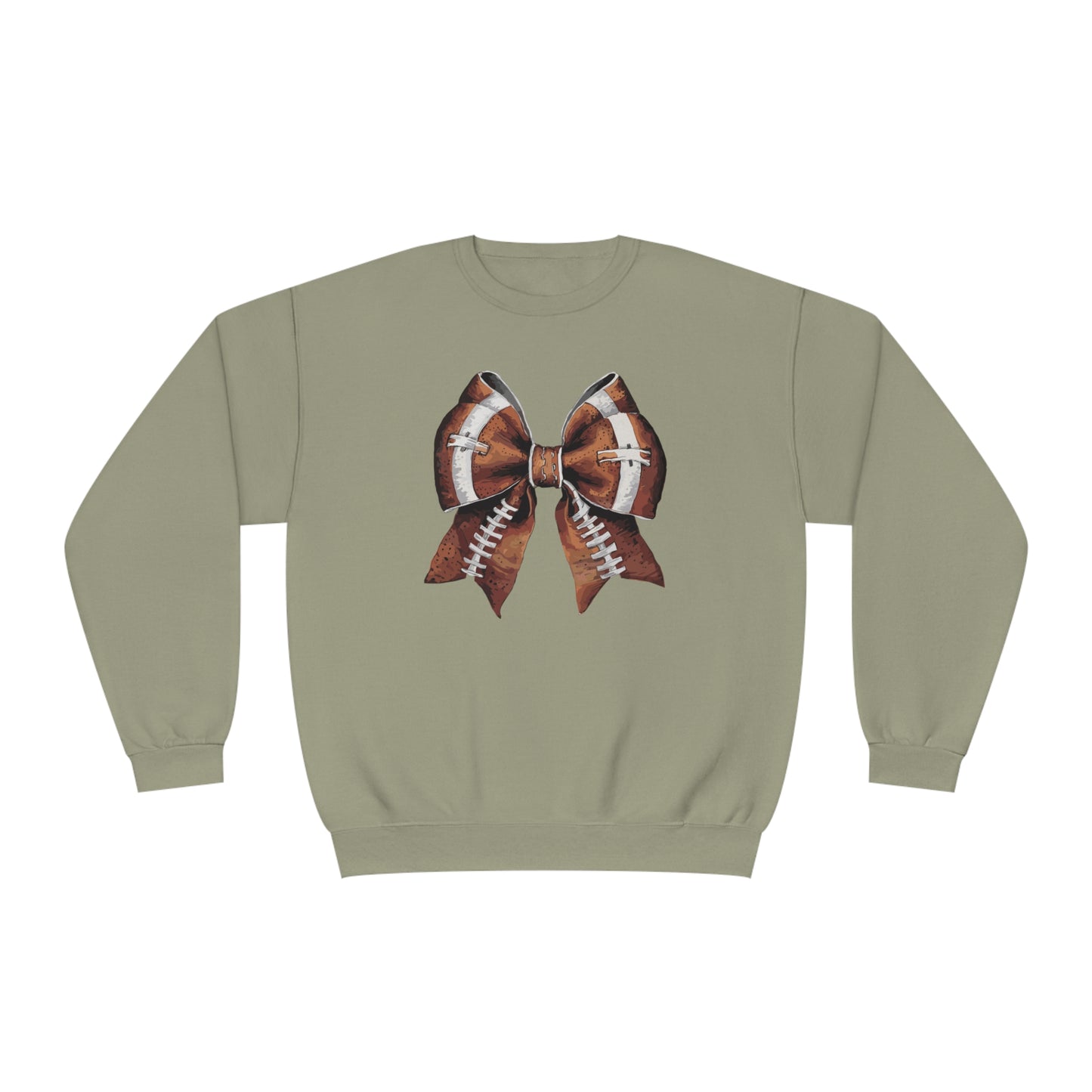 Coquette Football Bow Sweatshirt