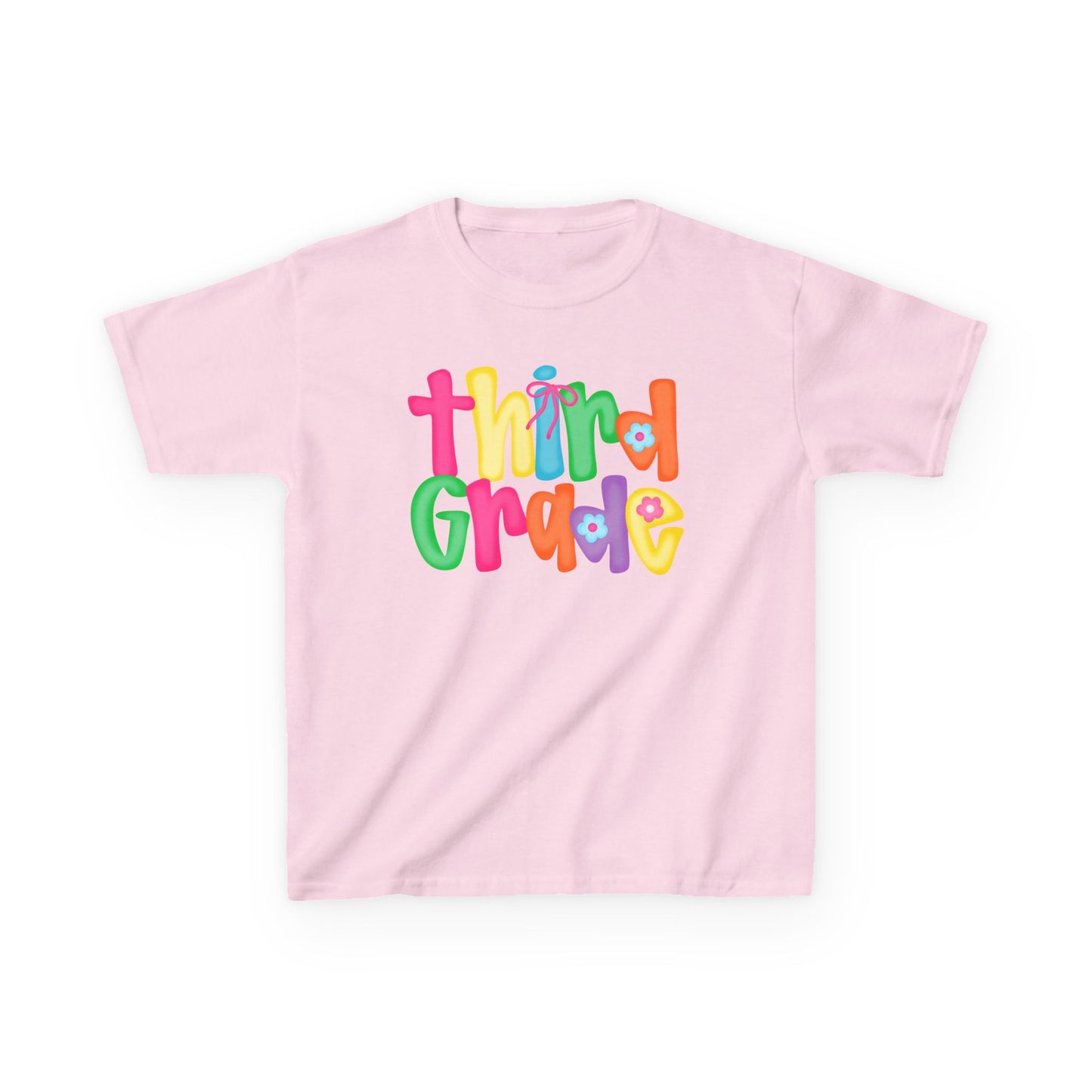 Back to School Third Grade Kids Tee