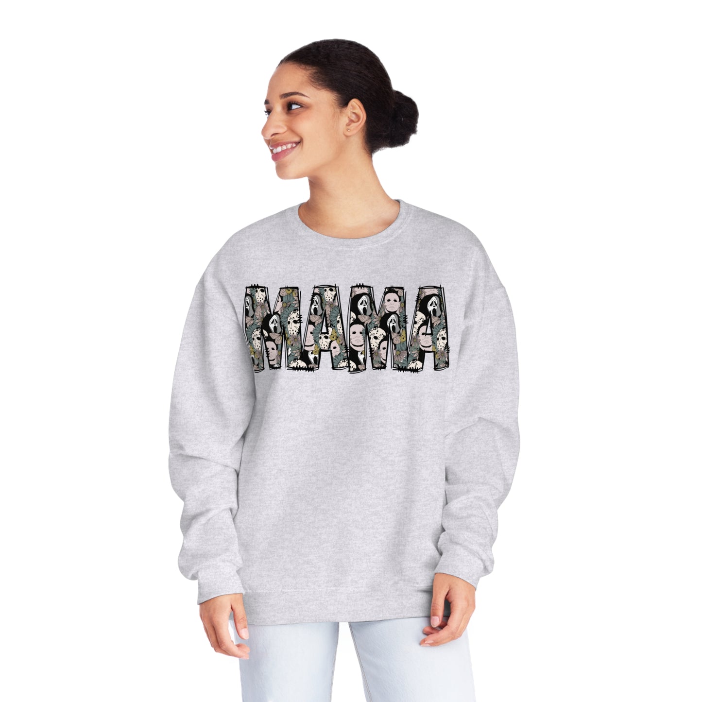 MAMA Halloween Letters Sweatshirt