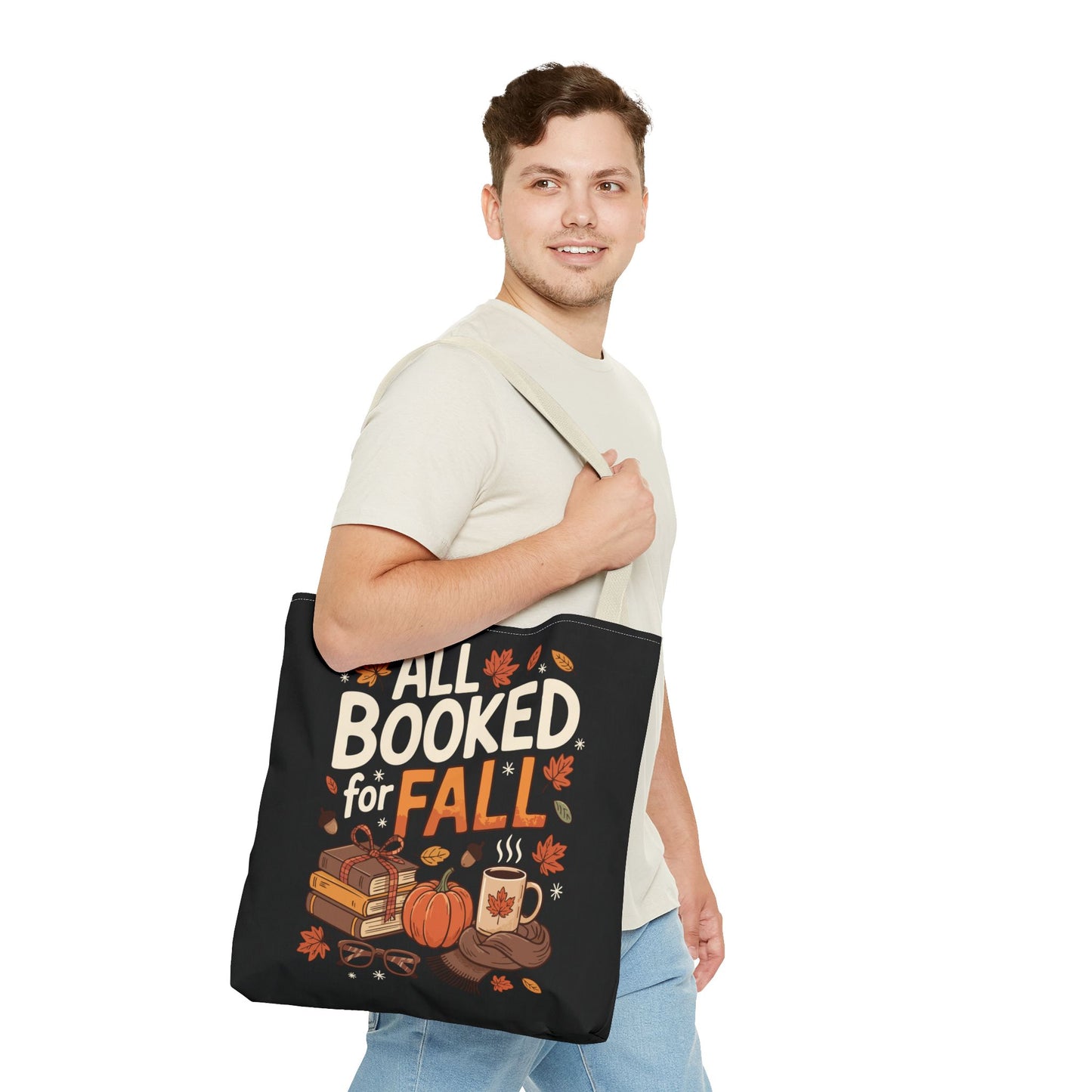 All Booked for Fall Tote Bag