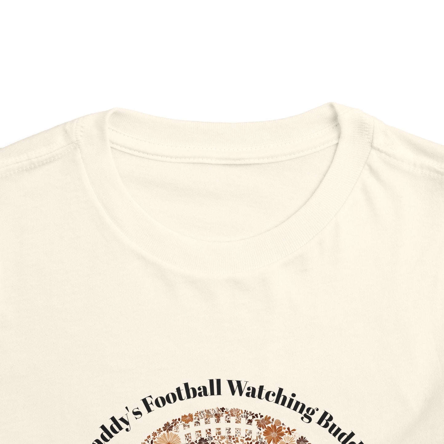 Daddy's Football Watching Buddy Toddler Tee