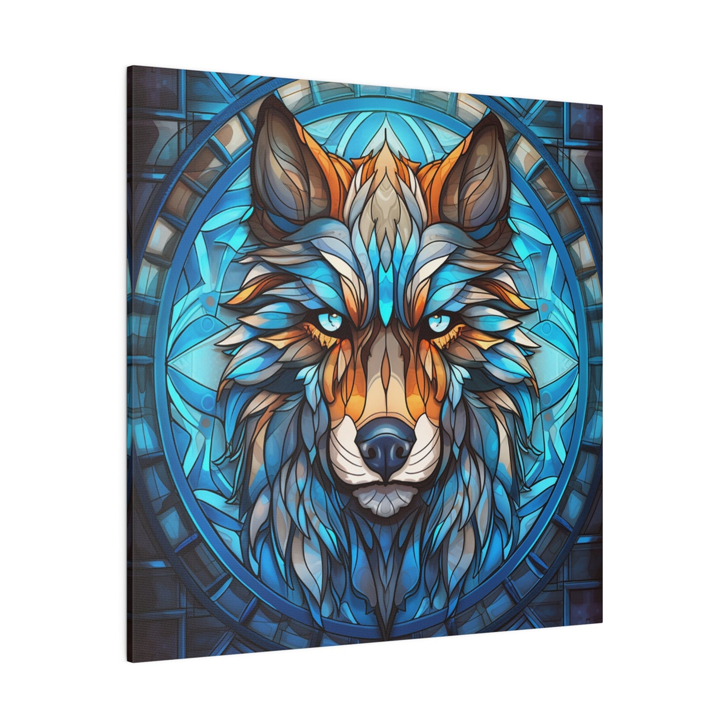 Wolf Wall Art Matte Canvas