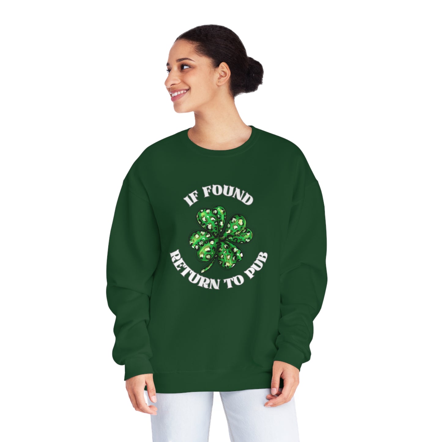 If Found Return to Pub St. Patrick's Day Sweatshirt