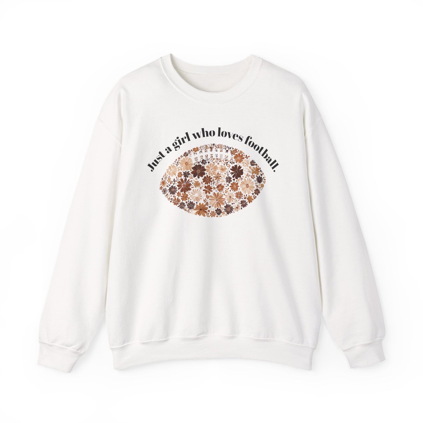Just a Girl Who Loves Football Sweatshirt