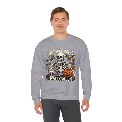 I'm Just Waiting for Halloween Sweatshirt