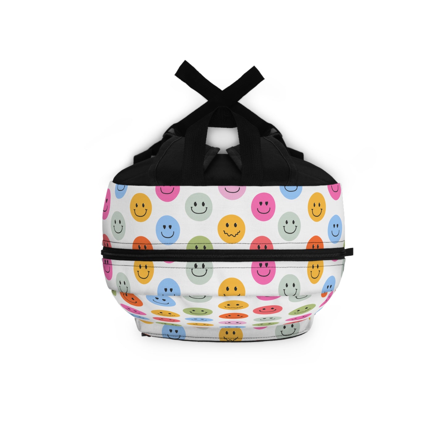 Colorful Smiley Face School Backpack