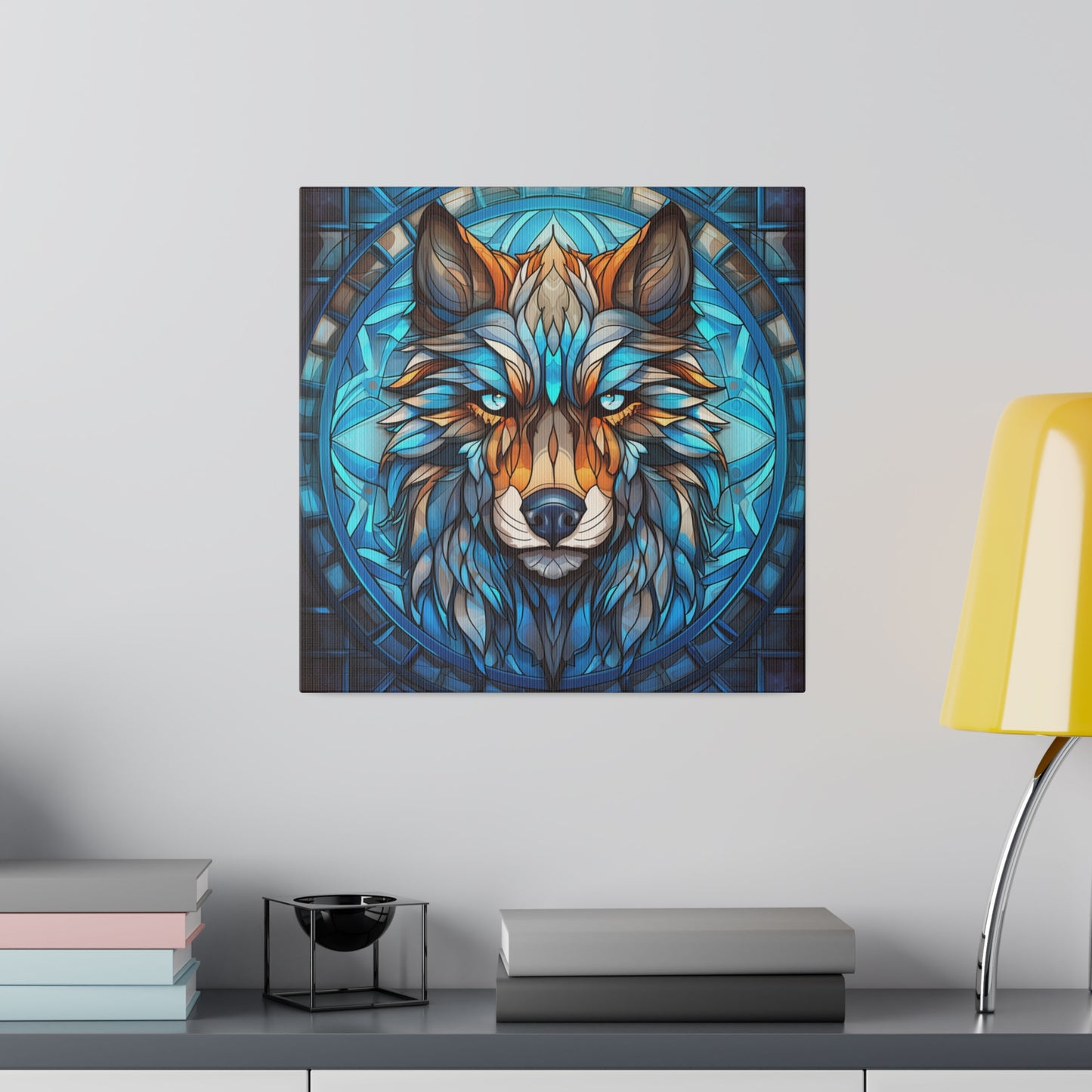 Wolf Wall Art Matte Canvas