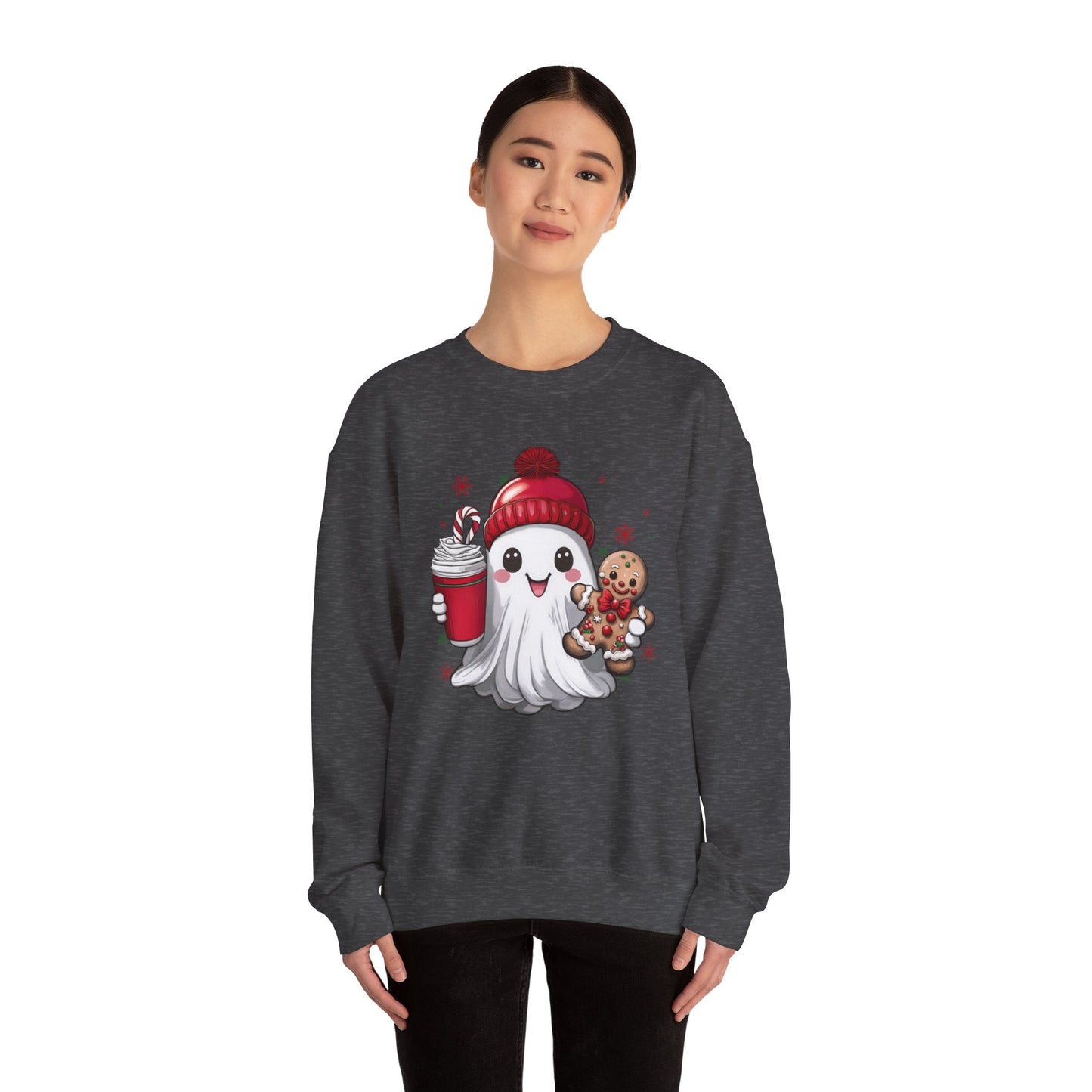 Cute Christmas Ghost Sweatshirt