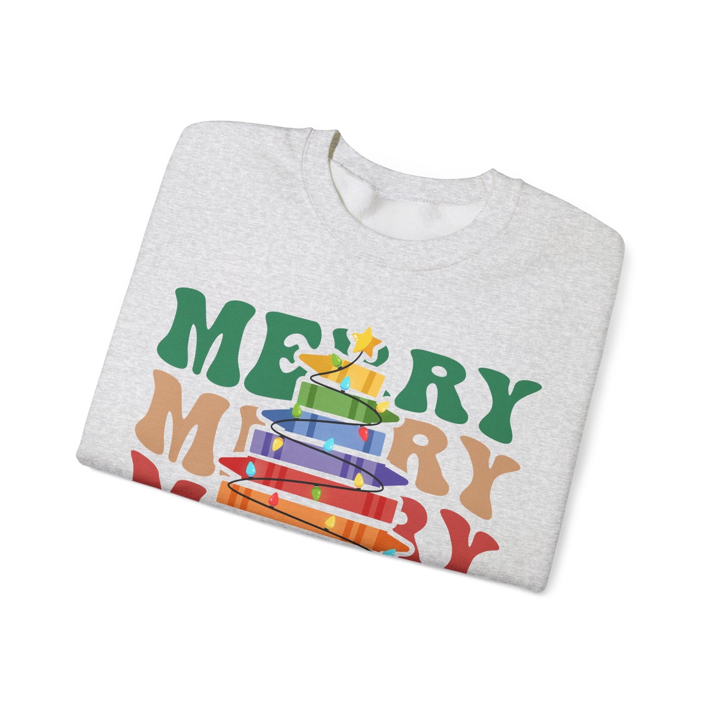 Merry Teacher Sweatshirt