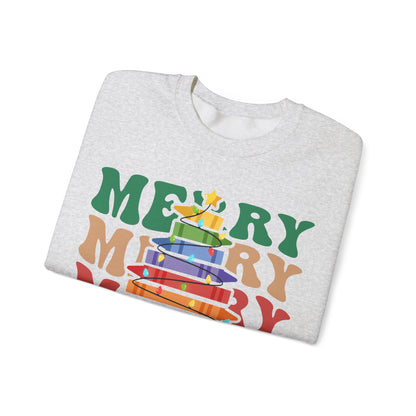 Merry Teacher Sweatshirt