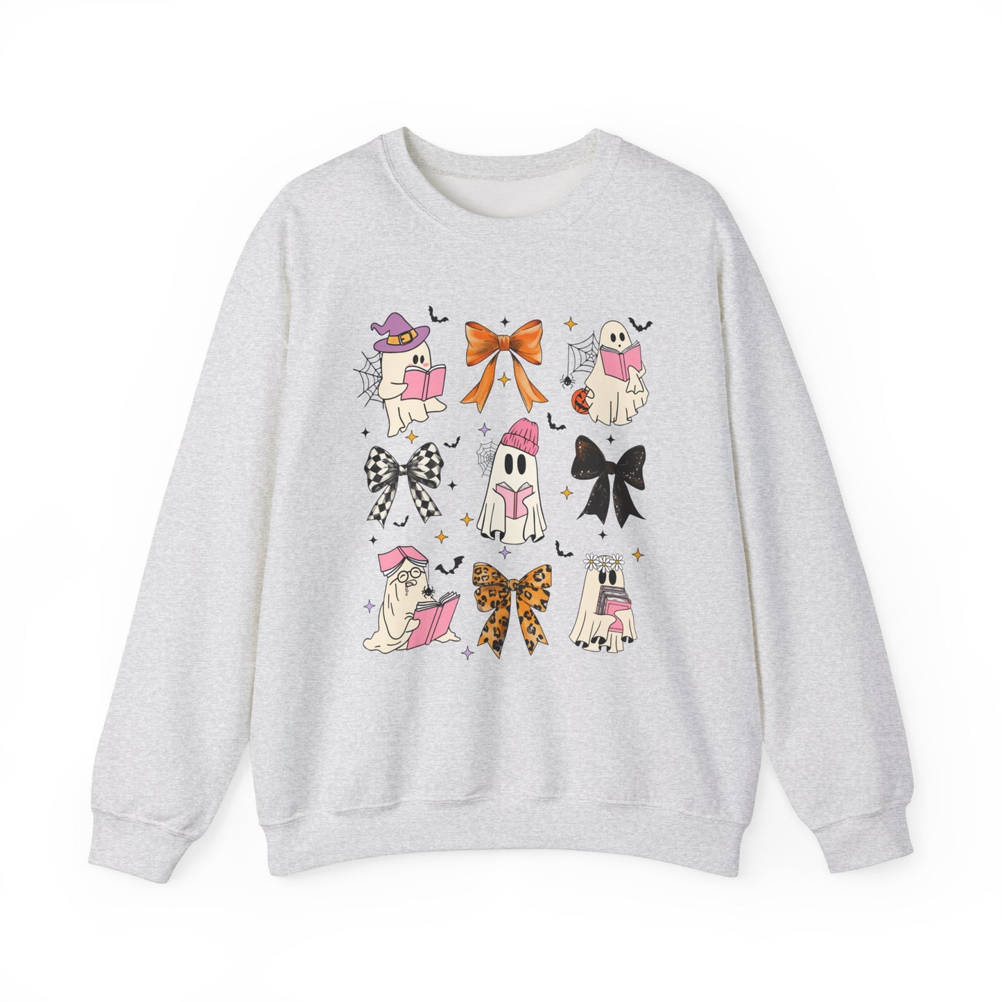 Coquette Ghosts and Books Sweatshirt