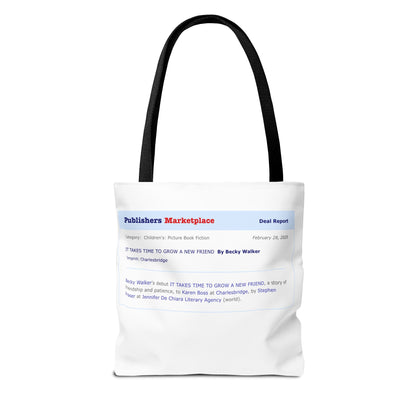 Tote Bag — Publishers Marketplace Announcement Tote