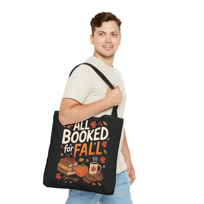All Booked for Fall Tote Bag