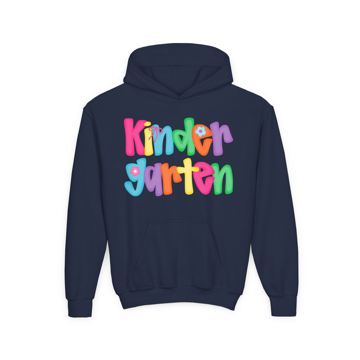 Colorful Kindergarten Youth Hoodie